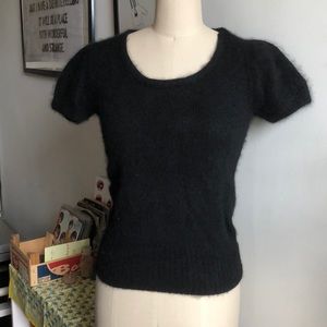 Urban Outfitters Black Angora Sweater